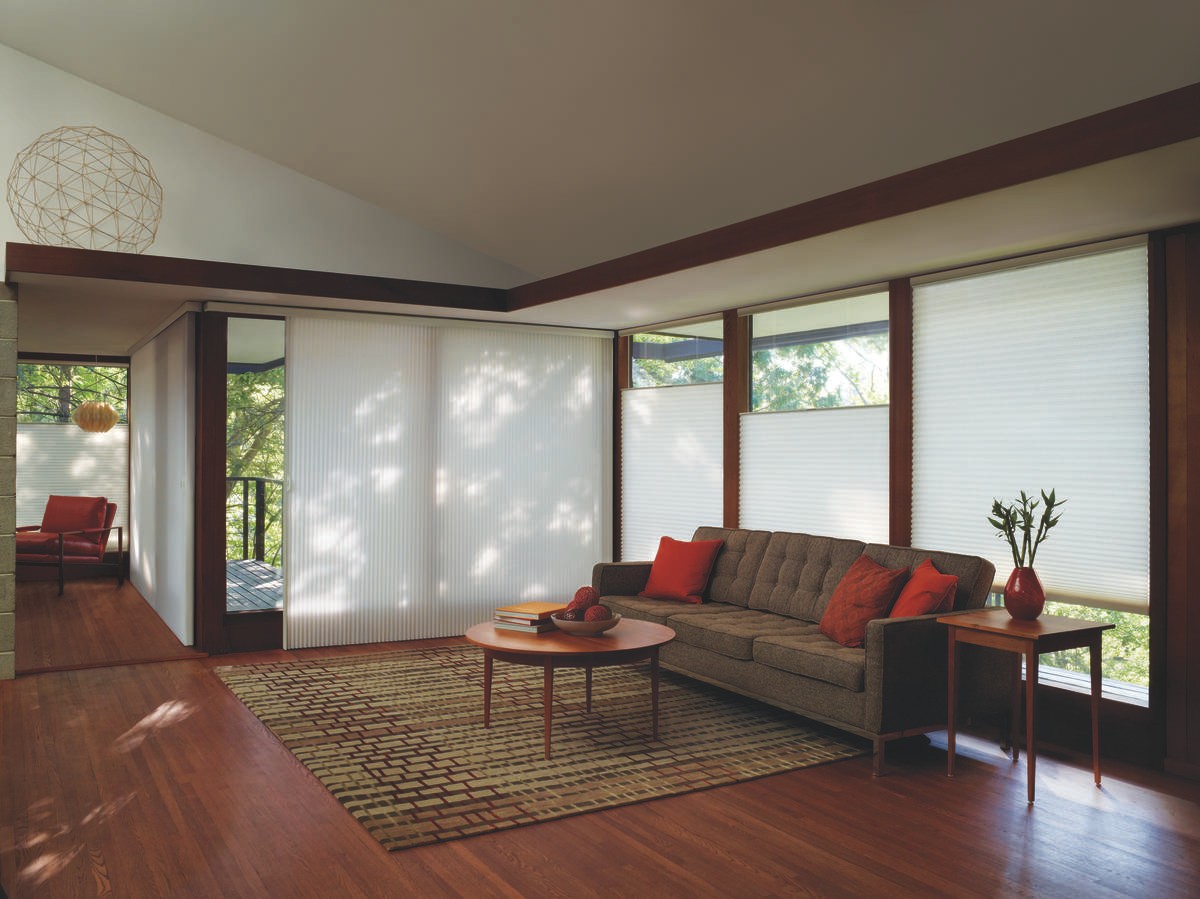 Hunter Douglas Duette® Honeycomb Shades Raleigh, North Carolina (NC) PowerView® Automation, amazing benefits cellular shades.