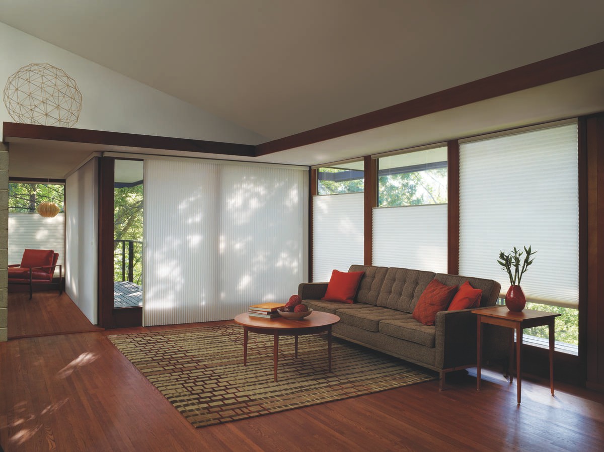 Hunter Douglas Duette® Honeycomb Shades Raleigh, North Carolina (NC) PowerView® Automation, amazing benefits cellular shades.