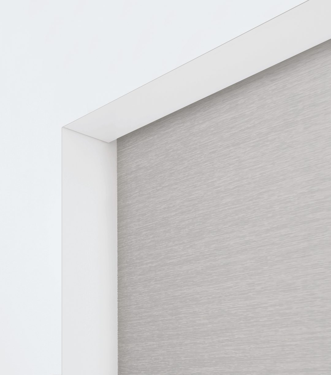 Pocket for recessed Designer Screen Shades