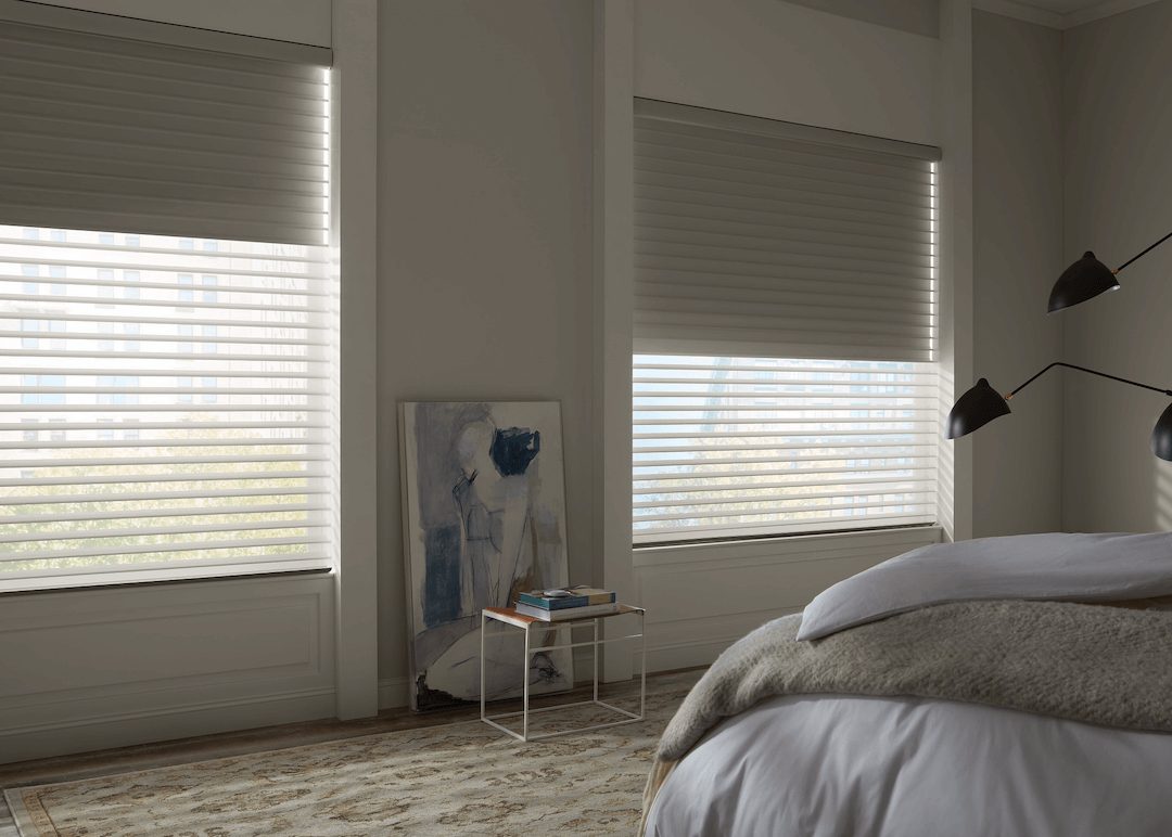 Silhouette® Sheer Shades with the Duolite® system & PowerView automation